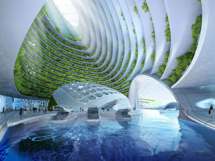 Невероятные архитектурные проекты будущего!