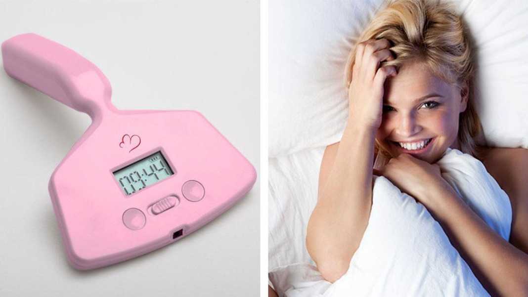 Этот будильник-вибратор позаботится о том, чтобы женщина начала день с оргазма