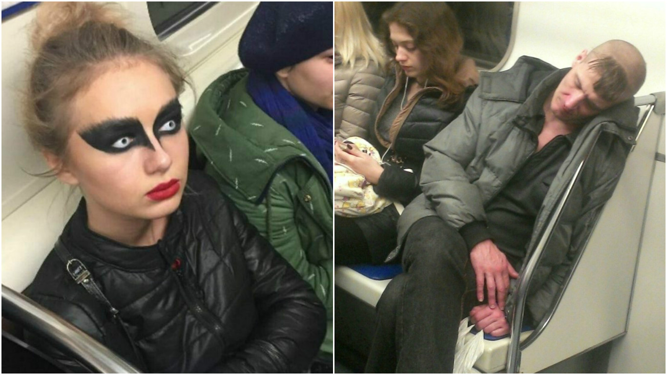 Модные люди в метро 2: осторожно, здесь может быть ваша фотография!