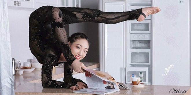 Китайская «Гуттаперчевая девушка» демонстрирует чудеса гибкости рис 13