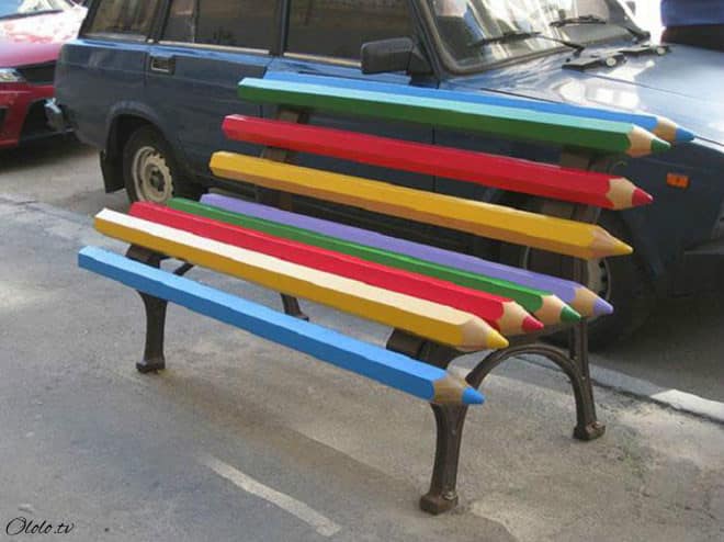 30 самых необычных и оригинальных уличных скамеек со всего мира. Часть II рис 4