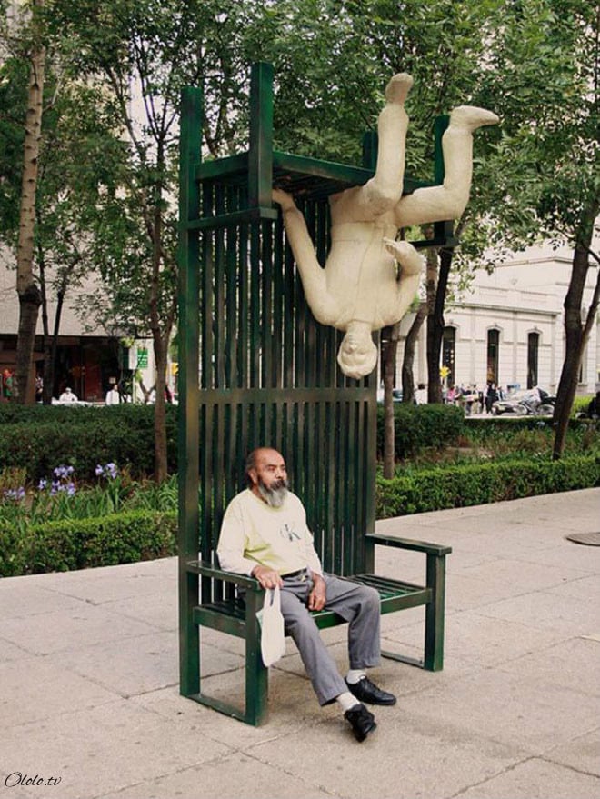 30 самых необычных и оригинальных уличных скамеек со всего мира. Часть I рис 13