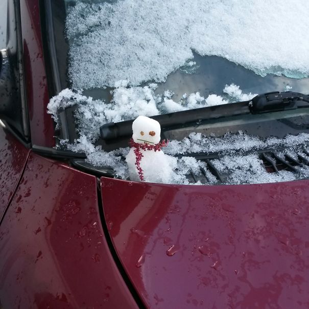 Фотоподборка самых красивых и будоражащих сознание снеговиков. рис 7