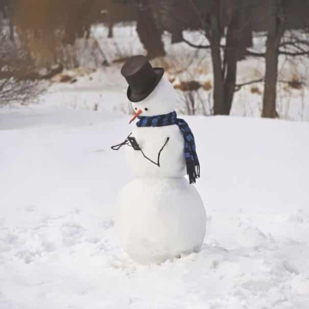 Фотоподборка самых красивых и будоражащих сознание снеговиков. рис 36