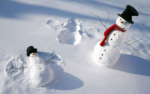 Фотоподборка самых красивых и будоражащих сознание снеговиков. рис 50