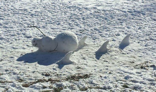 Фотоподборка самых красивых и будоражащих сознание снеговиков. рис 55