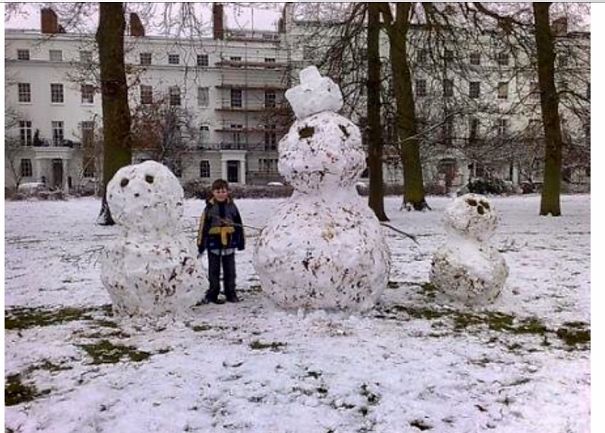 Фотоподборка самых красивых и будоражащих сознание снеговиков. рис 68
