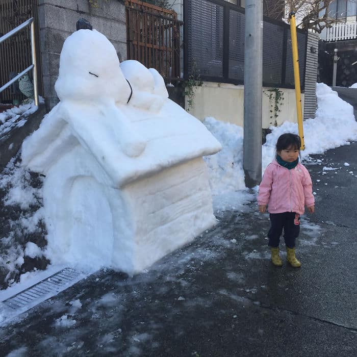 17 снеговиков, доказывающих, что у японцев все не как у людей! рис 14