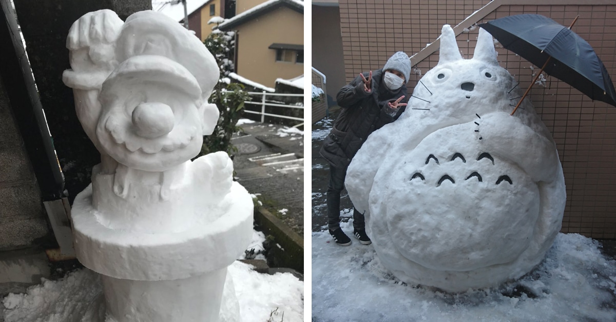 17 снеговиков, доказывающих, что у японцев все не как у людей!