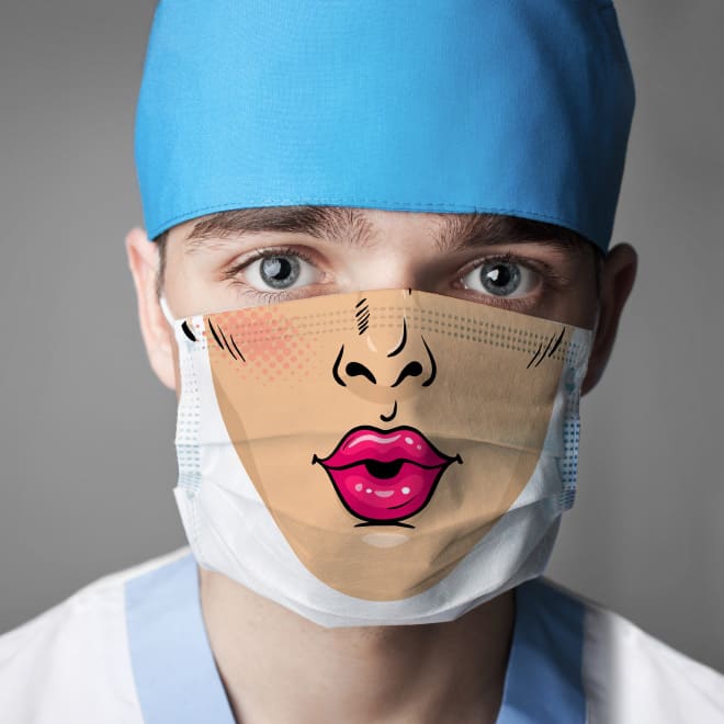 14 хирургических масок, которые точно развеселят пациентов! рис 3
