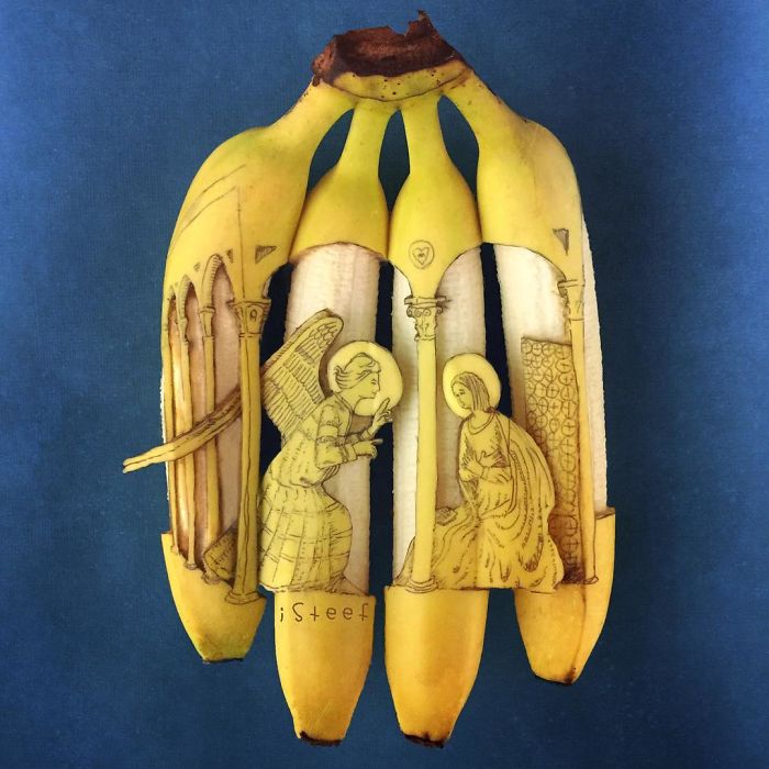 18+ бананов, превращенных художником в настоящее произведение искусства! рис 20