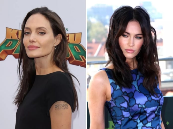 Знаменитости: Анджелина Джоли и Меган Фокс