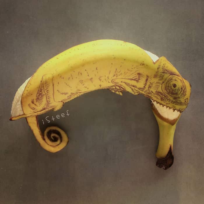 18+ бананов, превращенных художником в настоящее произведение искусства! рис 17