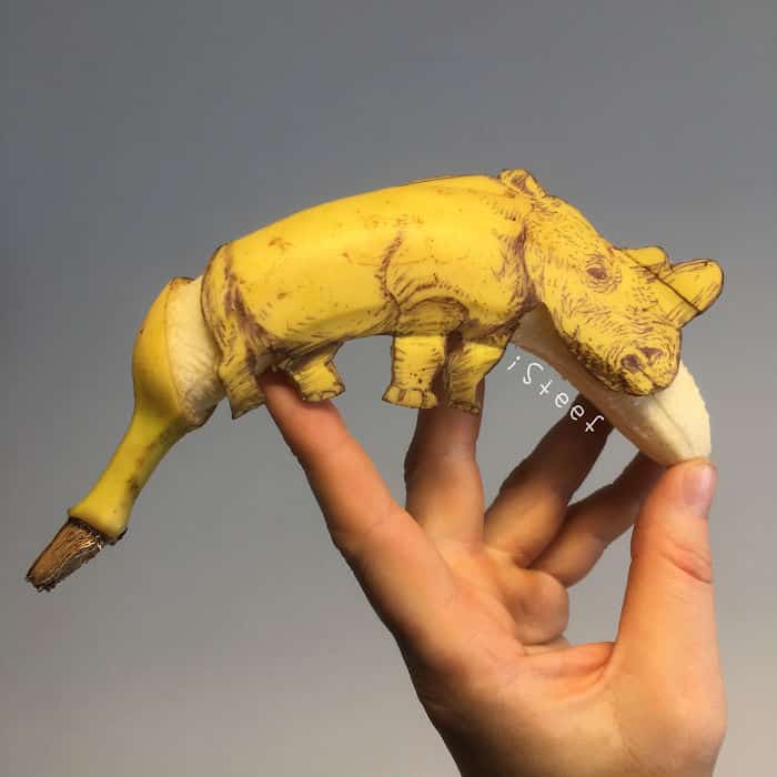 18+ бананов, превращенных художником в настоящее произведение искусства! рис 10