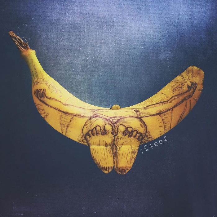 18+ бананов, превращенных художником в настоящее произведение искусства! рис 7