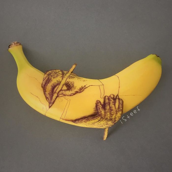 18+ бананов, превращенных художником в настоящее произведение искусства! рис 6
