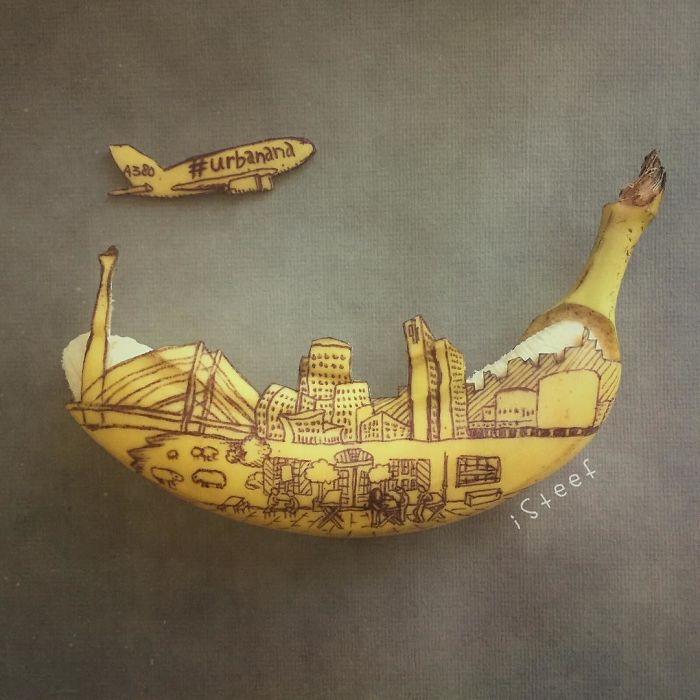 18+ бананов, превращенных художником в настоящее произведение искусства! рис 4