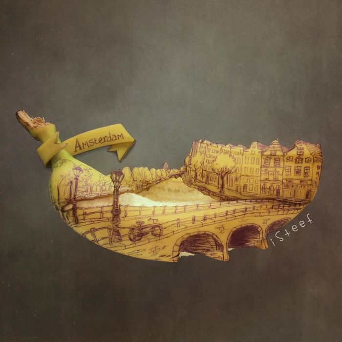 18+ бананов, превращенных художником в настоящее произведение искусства! рис 2