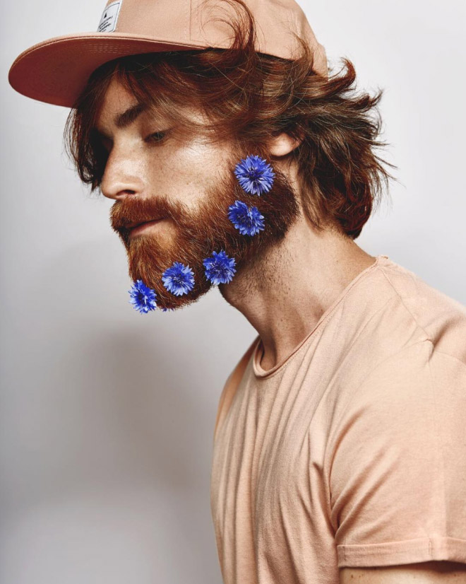 Цветы тебе в бороду! В Инстаграме новый тренд! рис 11