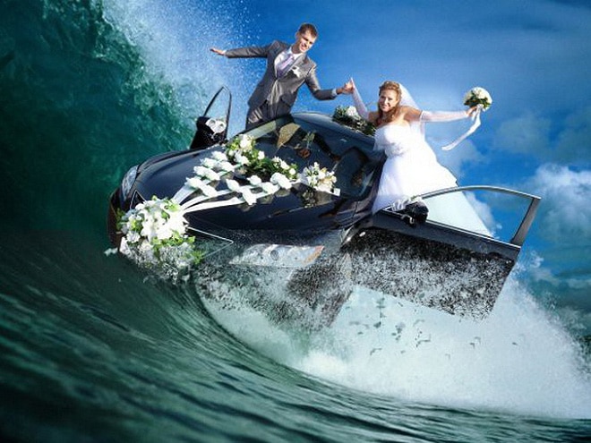 10+ беспощадных свадебных фото, которые могли быть сделаны только в России! Часть II рис 7