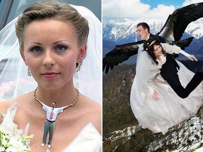 10+ беспощадных свадебных фото, которые могли быть сделаны только в России! Часть II рис 5