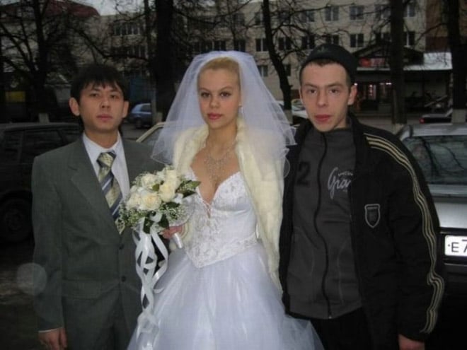 20+ беспощадных свадебных фото, которые могли быть сделаны только в России! рис 19