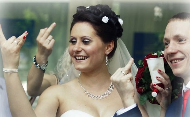 20+ беспощадных свадебных фото, которые могли быть сделаны только в России! рис 7