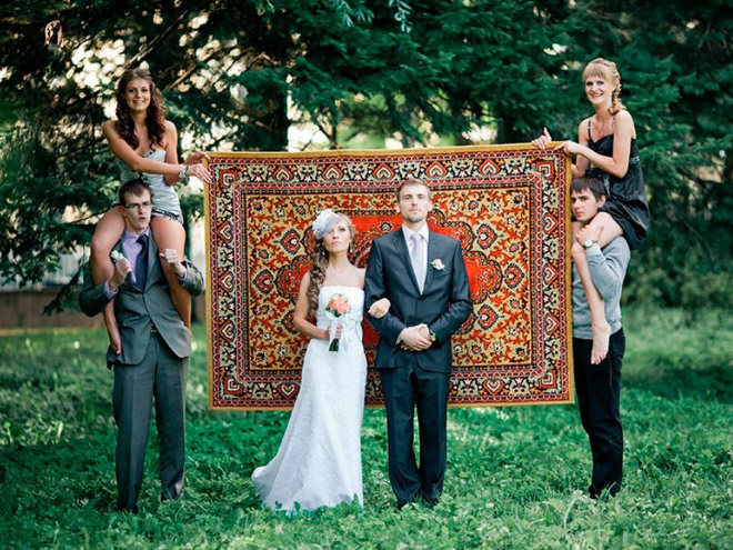 20+ беспощадных свадебных фото, которые могли быть сделаны только в России! рис 28