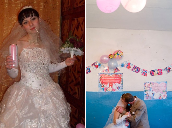 20+ беспощадных свадебных фото, которые могли быть сделаны только в России! рис 22