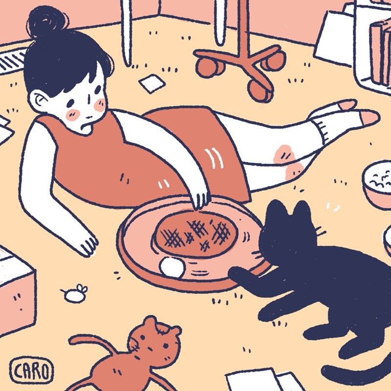 14 комиксов, который поймет каждый, у кого есть кот! рис 9