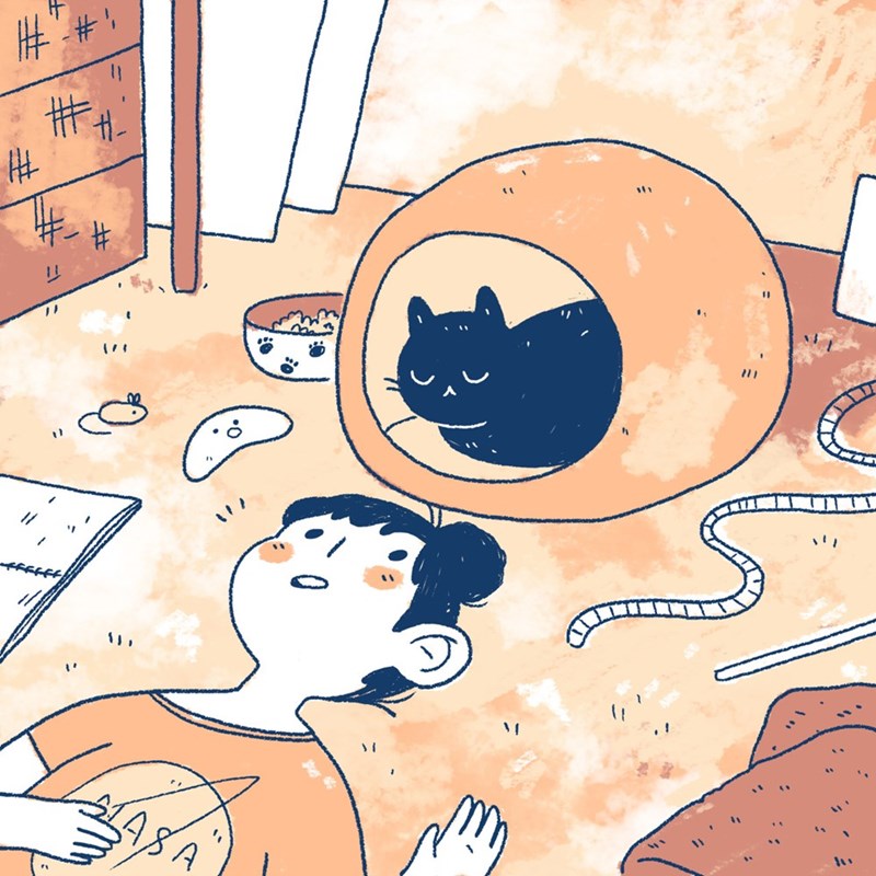 14 комиксов, который поймет каждый, у кого есть кот! рис 10
