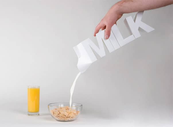 упаковка молока
