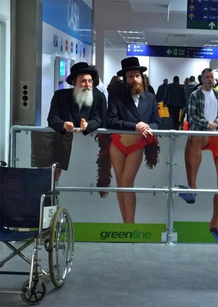 евреи в аэропорту тель-авива