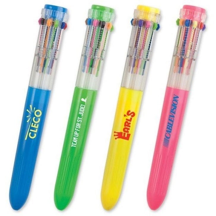 разноцветная ручка
