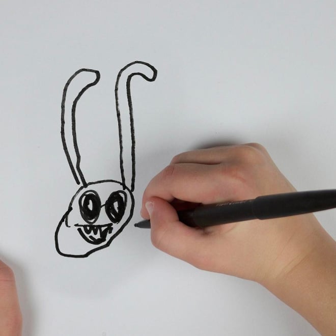 рисунок кролика