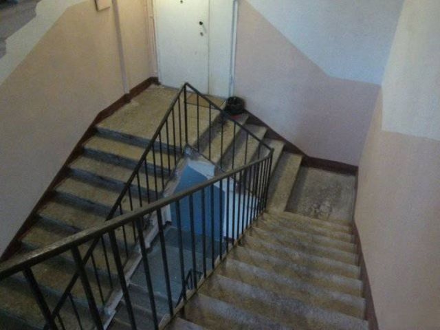 странная лестница в доме