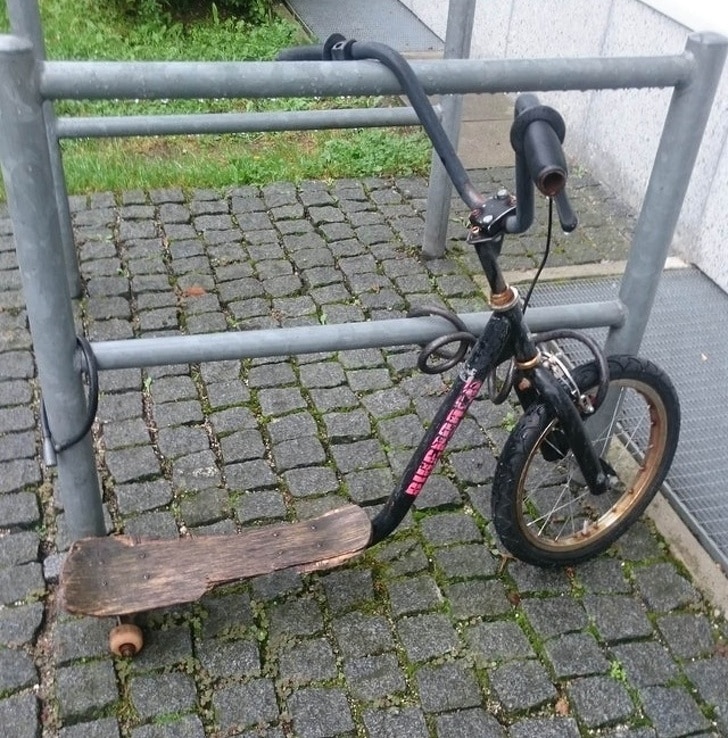 велосипед самокат