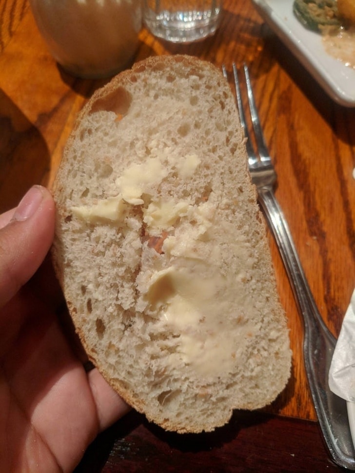 бутерброд с маслом