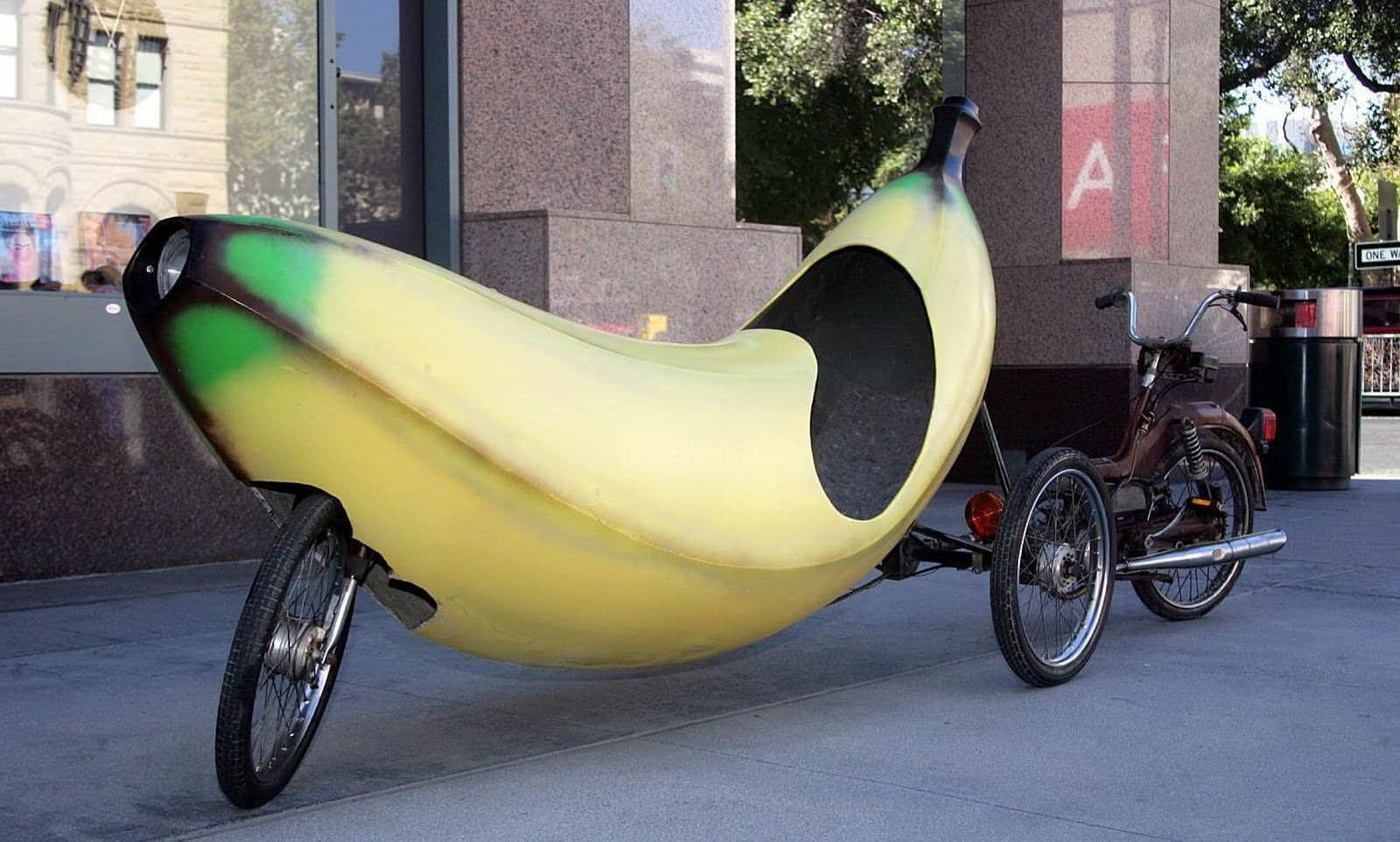 банан на колесах