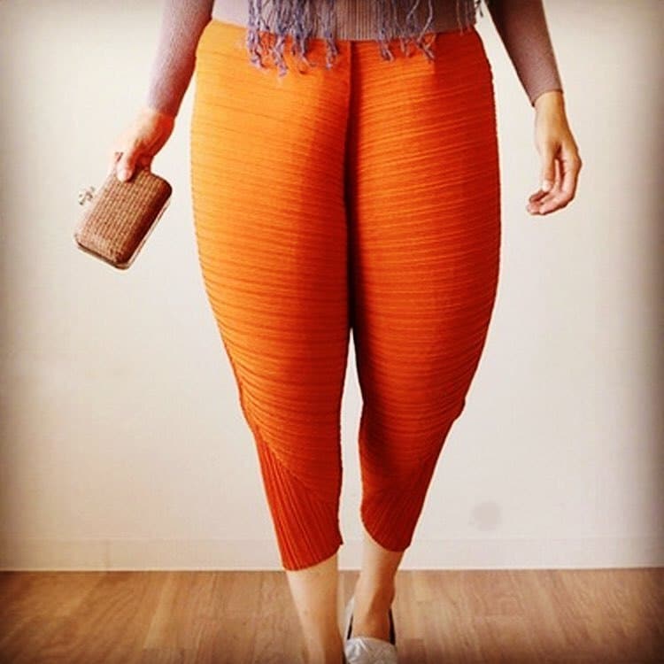 смешные оранжевые штаны