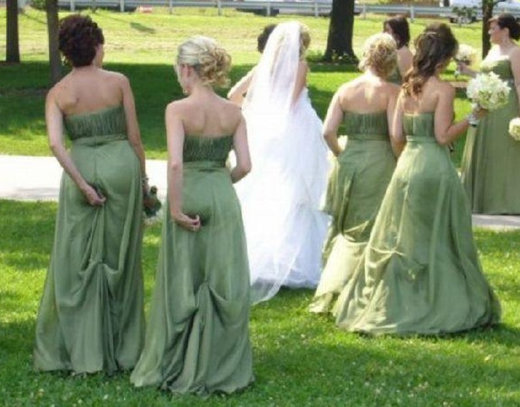 платье подружек невесты