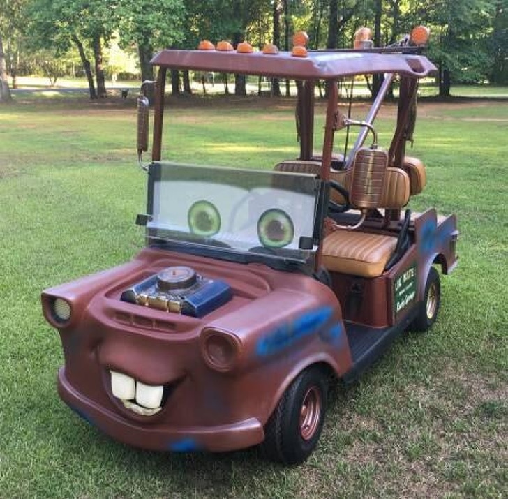 машина для гольфа
