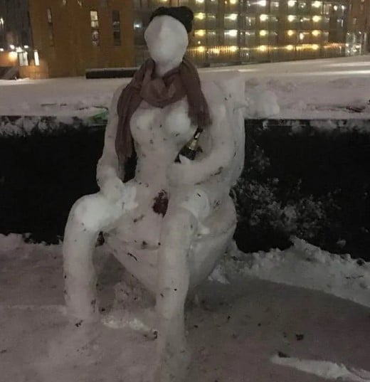 человек из снега