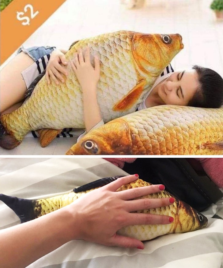 подушка рыба