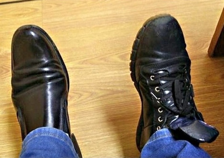 разные туфли
