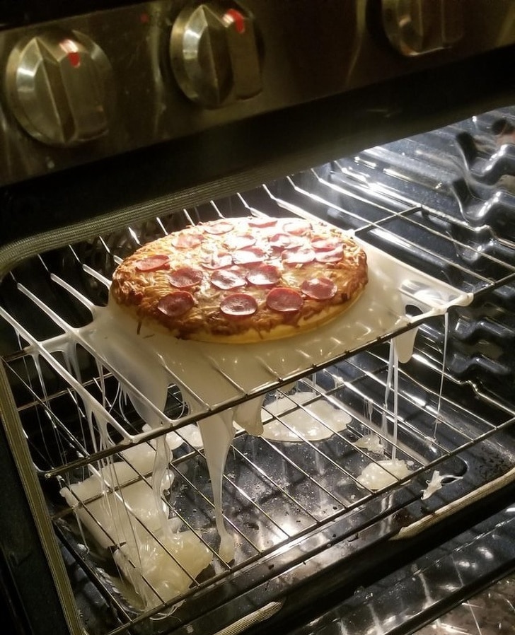 пицца в духовке