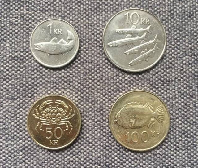 Монеты с изображением рыб