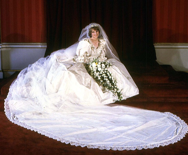 принцесса диана в свадебном платье