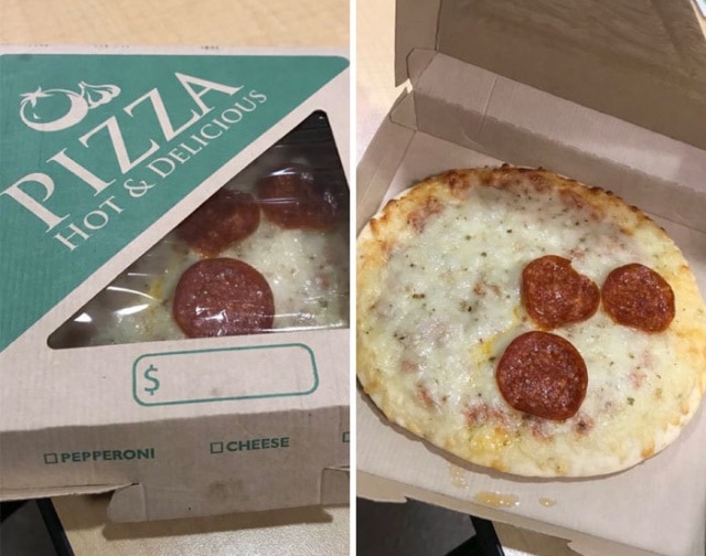 упаковка пиццы