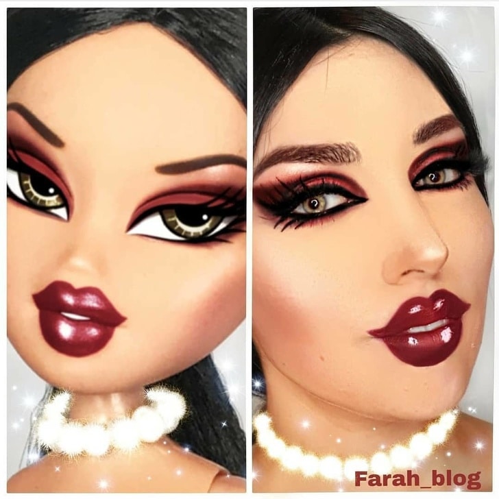 Кукольное личико: пользователи соцсетей делают макияж, как у кукол Bratz